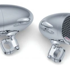 Kuryakyn Road Thunder Speaker Pods And Bluetooth Audio Controller by MTX -Kuryakyn Online Store kuryakyn road thunder speaker pods and bluetooth audio controller chrome 2