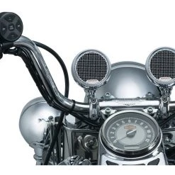 Kuryakyn Road Thunder Speaker Pods And Bluetooth Audio Controller by MTX -Kuryakyn Online Store kuryakyn road thunder speaker pods and bluetooth audio controller chrome 3