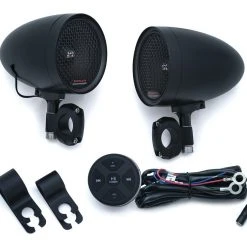 Kuryakyn Online Store 19 Kuryakyn Road Thunder Speaker Pods And Bluetooth Audio Controller by MTX