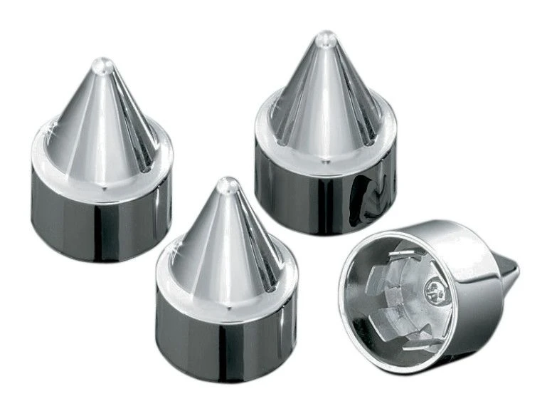 Kuryakyn Rocker Box Bolt Covers For Harley 1999-2022 3 Kuryakyn Rocker Box Bolt Covers For Harley 1999-2022