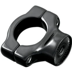 Kuryakyn Side-Mount License Plate Bracket For Harley Softail 1986-2017 Black [Open Box]