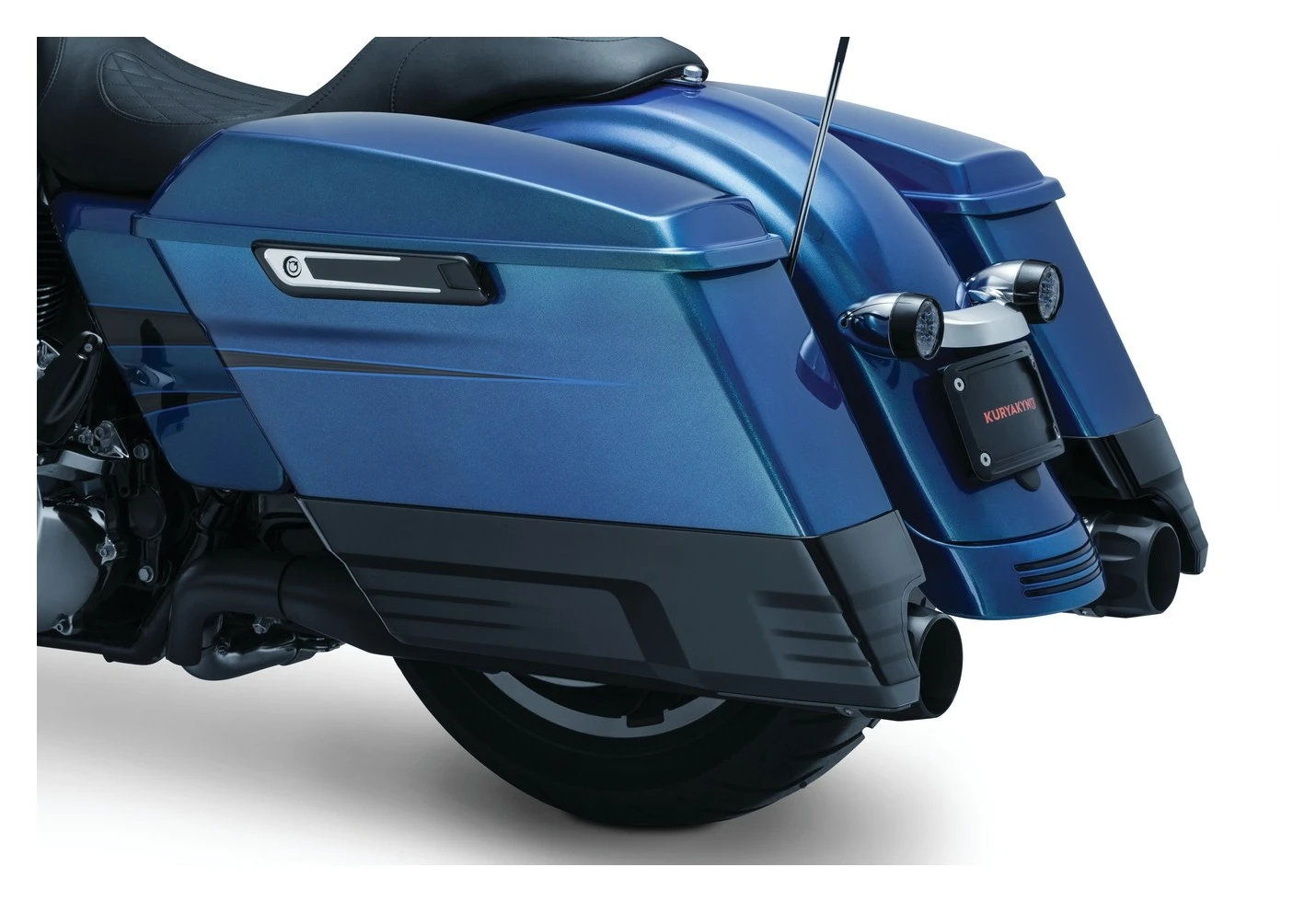 Kuryakyn Speedform Saddlebag Extensions For Harley Touring 2014-2022 4 Kuryakyn Speedform Saddlebag Extensions For Harley Touring 2014-2022 - Image 2