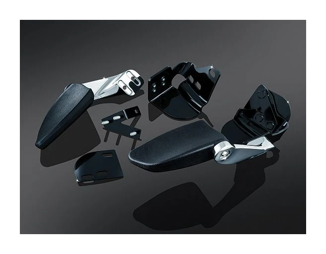 Kuryakyn Stealth Passenger Armrests For Harley Touring / Trike 1997-2013 7 Kuryakyn Stealth Passenger Armrests For Harley Touring / Trike 1997-2013 - Image 5