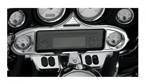 Kuryakyn Stereo Accent For Harley Touring 1996-2013 3 Kuryakyn Stereo Accent For Harley Touring 1996-2013 -Kuryakyn Online Store kuryakyn stereo accent trim for harley touring19962013 3