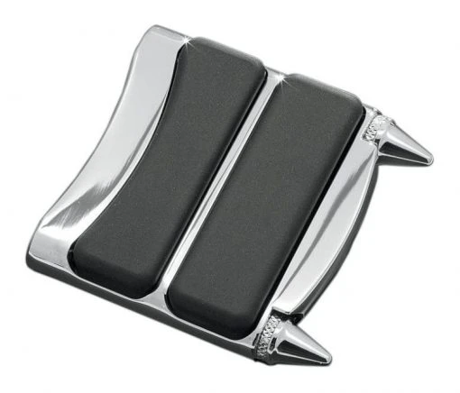 Kuryakyn Stiletto Brake Pedal Pad For Harley 1984-2020 -Kuryakyn Online Store kuryakyn stiletto brake pedal pad for harley fx softail19842013 chrome 1