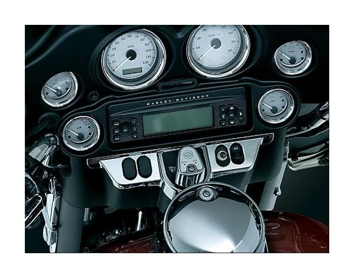 Kuryakyn Switch Panel Cover Accent For Harley Touring / Trike 3 Kuryakyn Switch Panel Cover Accent For Harley Touring / Trike