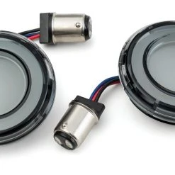 Kuryakyn Tracer Diffused Rear LED Turn Signal Insert For Harley Bullet-Style Turn Signals -Kuryakyn Online Store kuryakyn tracer diffused rear led turn signal insert for harley bullet style dual function 10