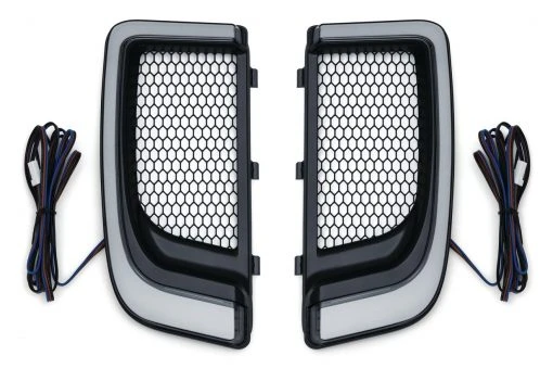 Kuryakyn Tracer LED Fairing Lower Grills For Harley Touring 2014-2022 -Kuryakyn Online Store kuryakyn tracer led fairing lower grills for harley touring20142020 11
