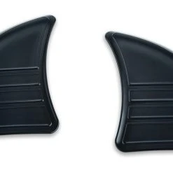 Kuryakyn Tri-Line Inner Fairing Mirror Cover Plates For Harley Touring / Trike 2014-2018