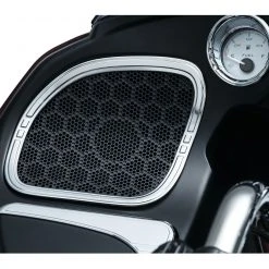 Kuryakyn Tri-Line Speaker Accents For Harley Road Glide 2015-2022