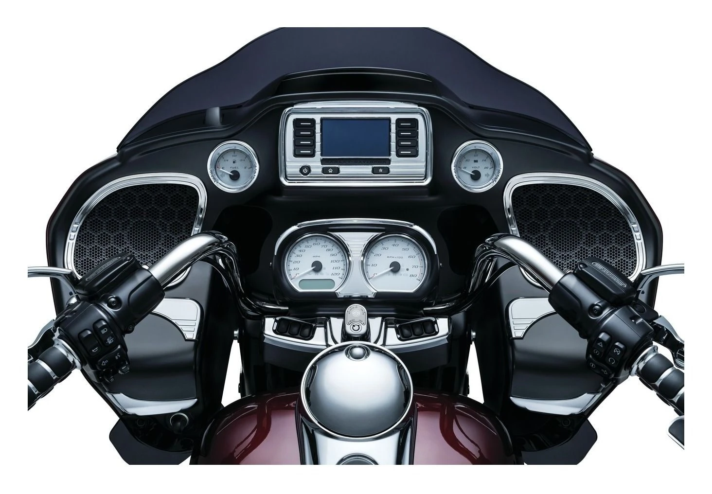 Kuryakyn Tri-Line Speaker Accents For Harley Road Glide 2015-2022 - Image 3