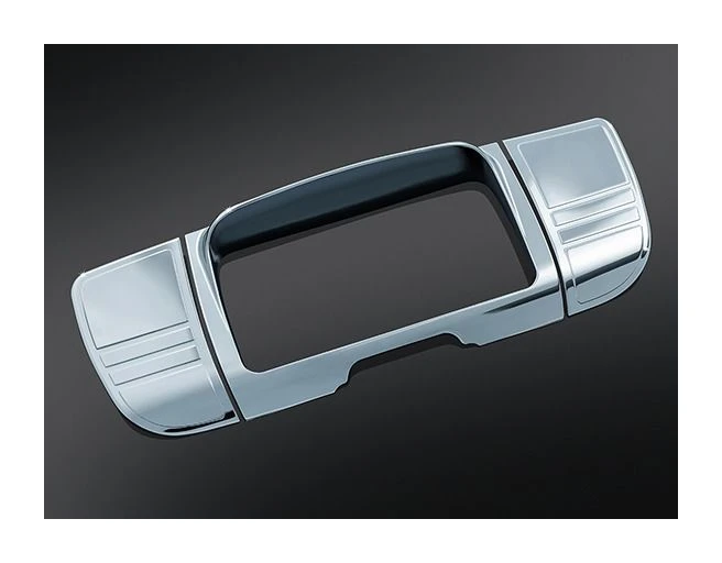 Kuryakyn Tri-Line Stereo Trim Deluxe For Harley Touring / Trike 2014-2022 - Image 3