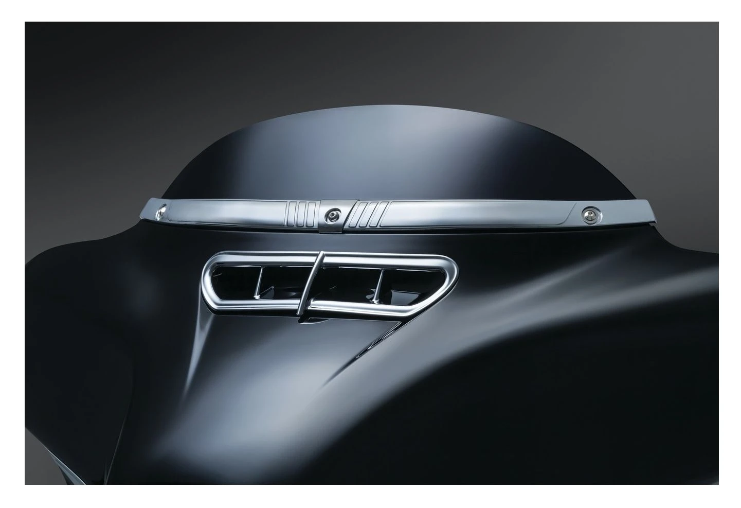 Kuryakyn Tri-Line Windshield Trim For Harley Touring / Trike 2014-2022 - Image 2
