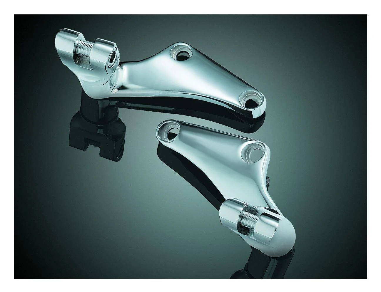 Kuryakyn Underseat Passenger Foot Peg Mounts For Harley Softail 6 Kuryakyn Underseat Passenger Foot Peg Mounts For Harley Softail - Image 4