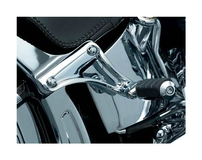 Kuryakyn Underseat Passenger Foot Peg Mounts For Harley Softail 4 Kuryakyn Underseat Passenger Foot Peg Mounts For Harley Softail - Image 2