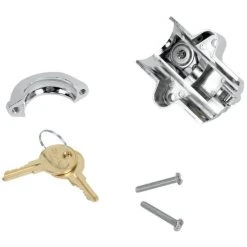 Kuryakyn Universal Chrome Helmet Lock -Kuryakyn Online Store kuryakyn universal chrome helmet lock 5