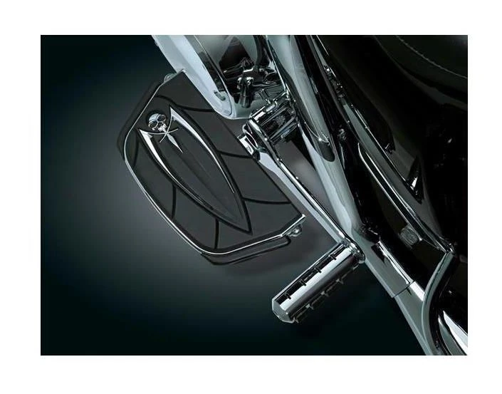 Kuryakyn Zombie Passenger Floorboard Covers For Harley 1984-2022 4 Kuryakyn Zombie Passenger Floorboard Covers For Harley 1984-2022 - Image 2