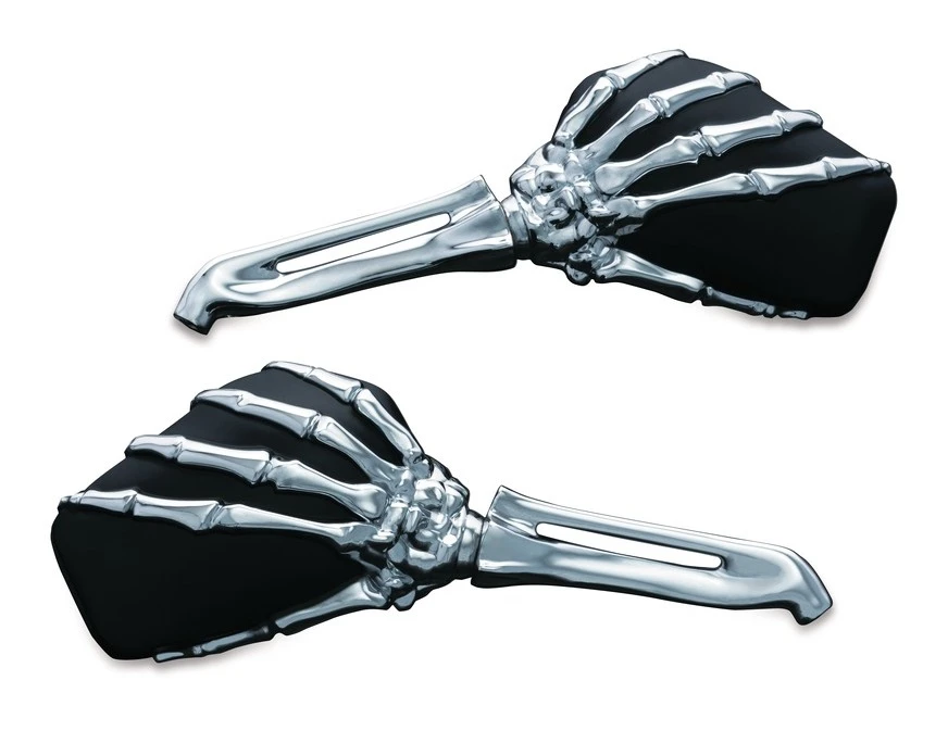 Kuryakyn Zombie Skeleton Hand Mirrors 4 Kuryakyn Zombie Skeleton Hand Mirrors - Image 2