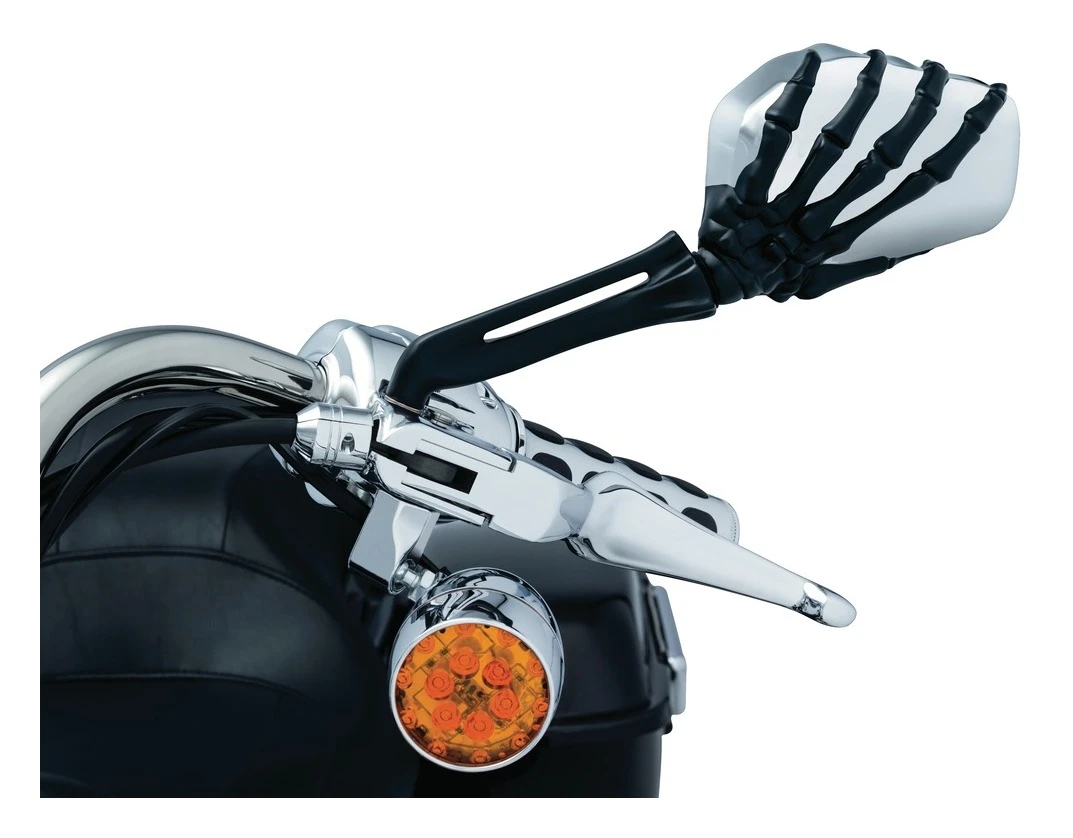 Kuryakyn Zombie Skeleton Hand Mirrors 6 Kuryakyn Zombie Skeleton Hand Mirrors - Image 4