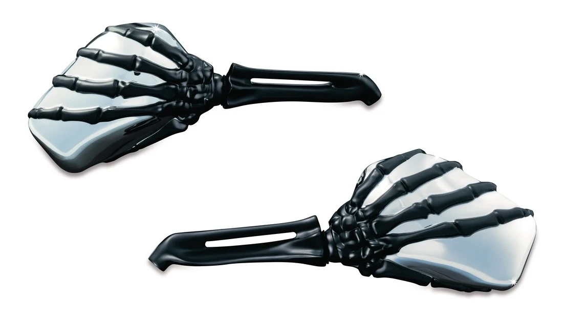 Kuryakyn Zombie Skeleton Hand Mirrors 7 Kuryakyn Zombie Skeleton Hand Mirrors - Image 5