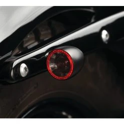 Kuryakyn by Kellermann Bullet 1000 Turn Signal Red Running / Red Brake / Amber Turn LEDs / Satin Blac... [Open Box] -Kuryakyn Online Store kuryakynby kellermann bullet1000 turn signal red running red brake amber turn le ds satin blac open box red running red brake amber turn le ds 25