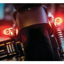 Kuryakyn by Kellermann Bullet 1000 Turn Signal Red Running / Red Brake / Amber Turn LEDs / Satin Blac... [Open Box] -Kuryakyn Online Store kuryakynby kellermann bullet1000 turn signal red running red brake amber turn le ds satin blac open box red running red brake amber turn le ds 26